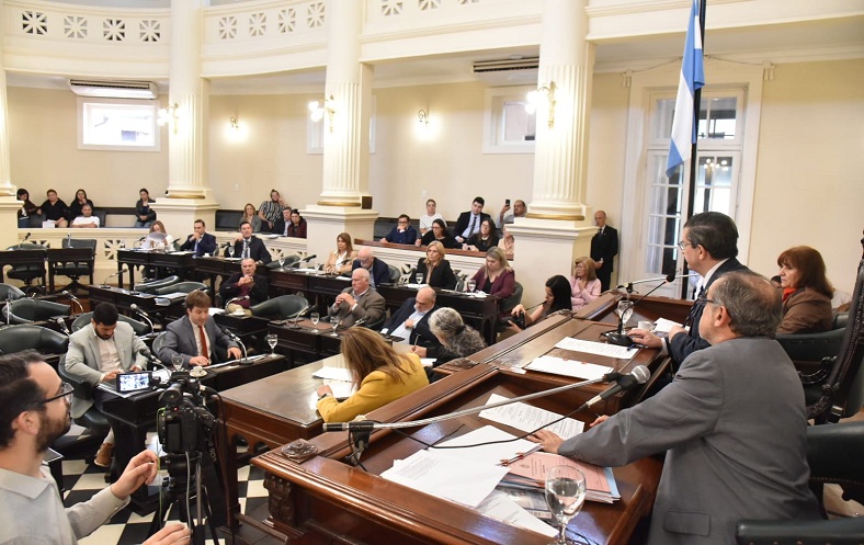El Senado aprobó resoluciones sobre seguridad y límites en la Isla Apipé